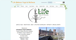 Desktop Screenshot of lifebalanceyogawellness.com